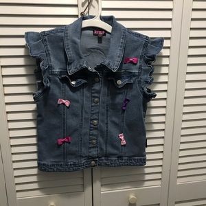 Jojo siwa denim vest